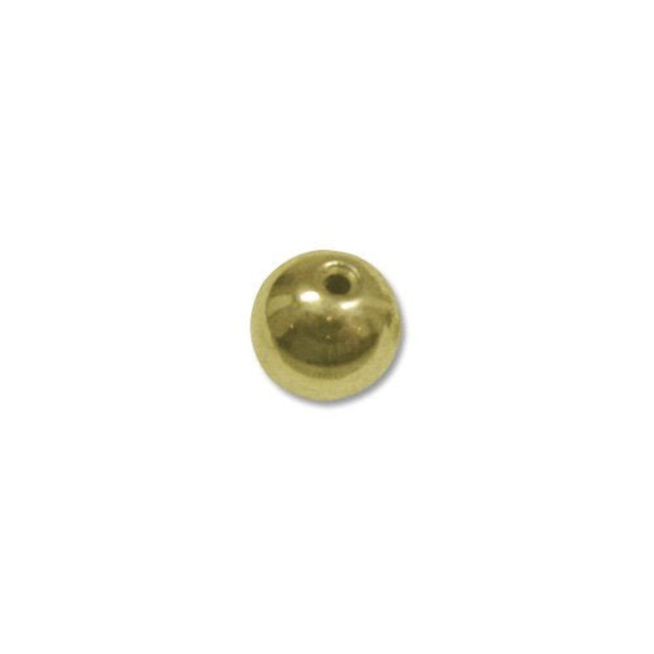 JewelrySupply Memory Wire End Caps 3mm Gold Plated (Package of 10)